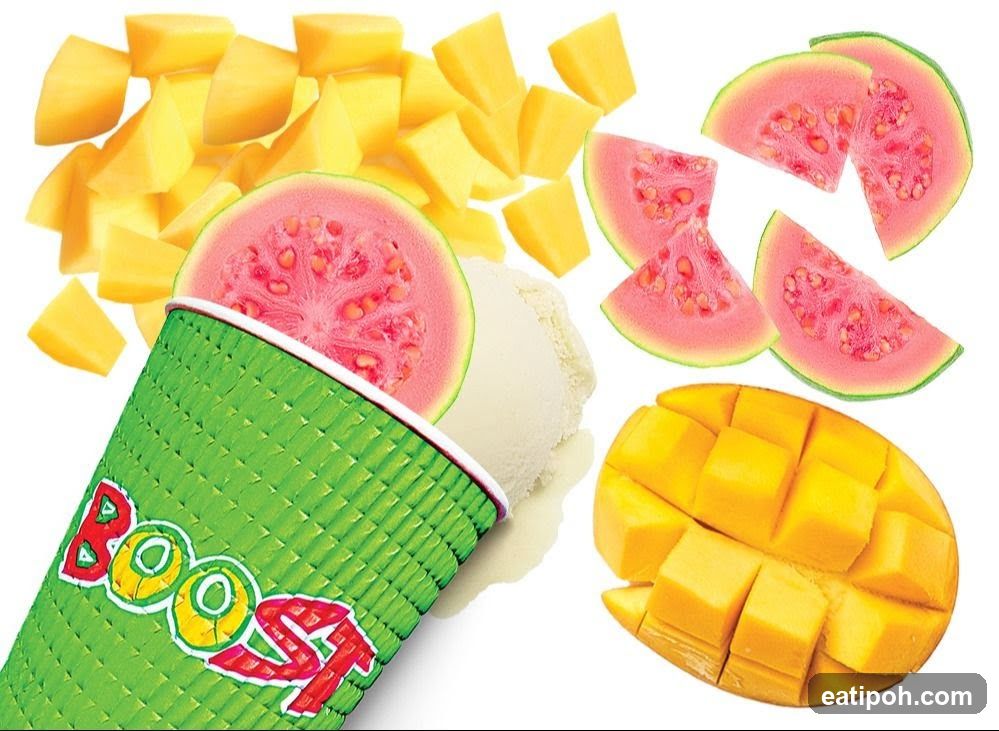 Boost Ice Cream Product Advertisement