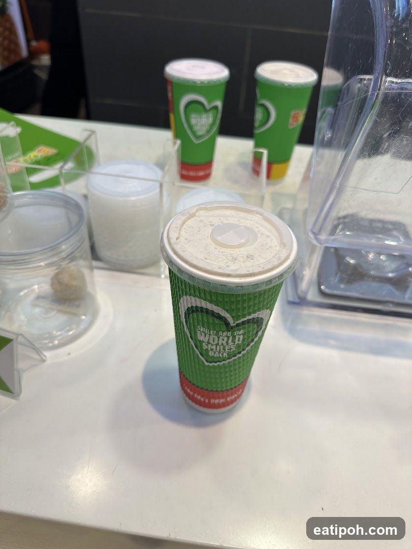 Cup on counter