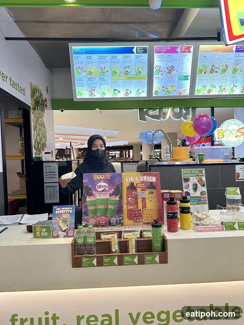 Boost Juice Bar Counter