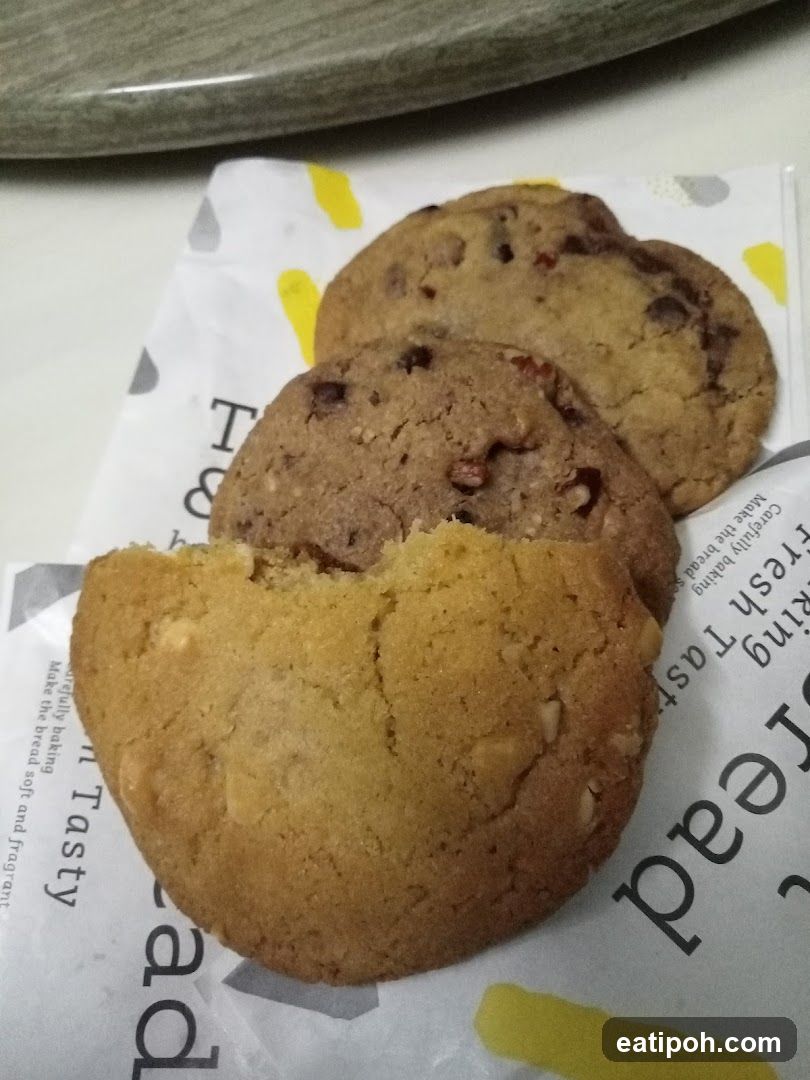 Cookies on Paper Wrapper