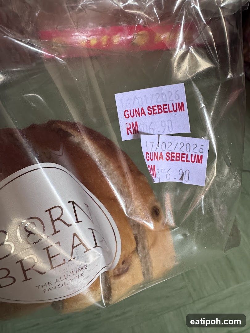 BORN BREAD product packaging