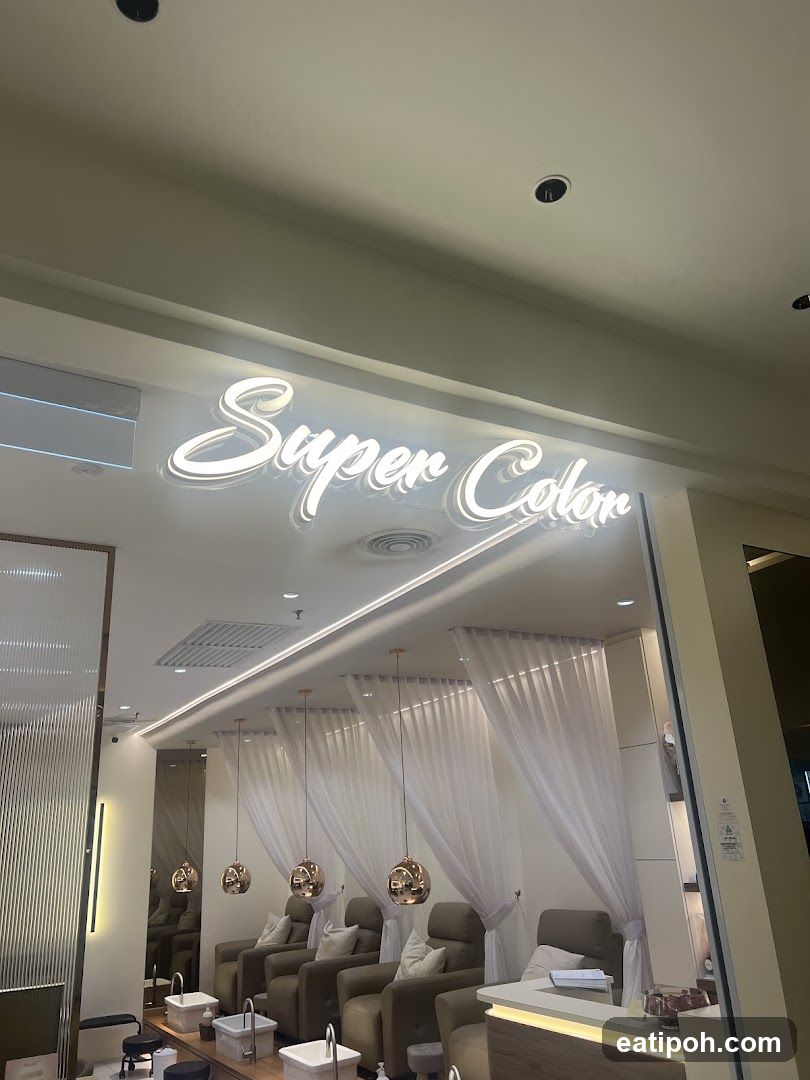 Super Color Salon Interior