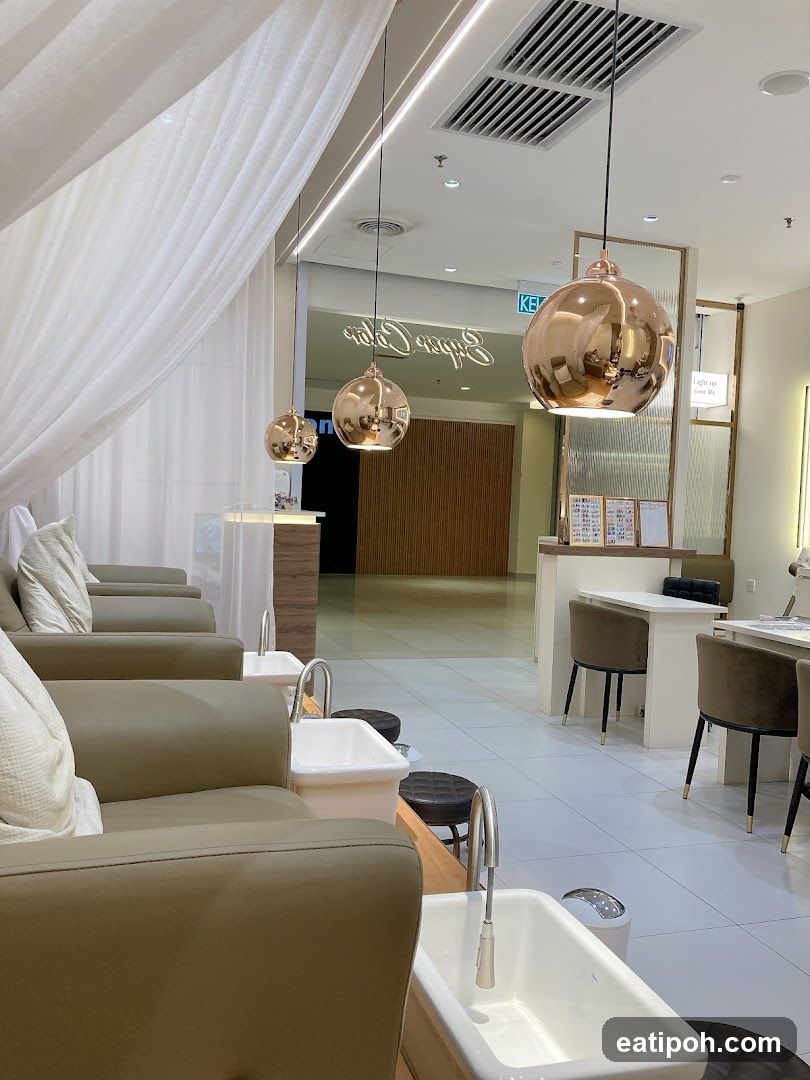 Interior of a beauty salon or spa