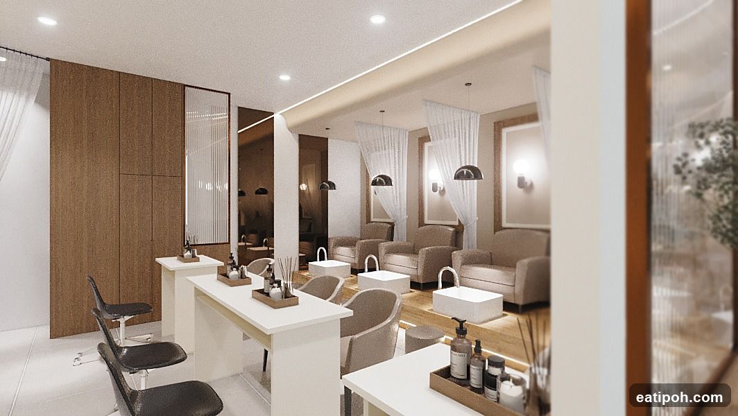 Interior of a beauty salon