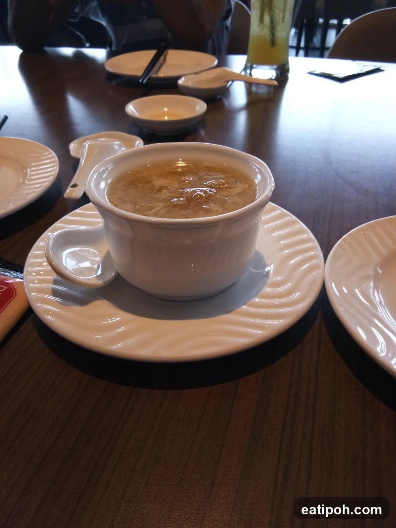 Dining Table with Soup