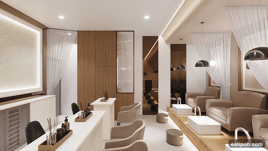 Interior of a modern spa or salon