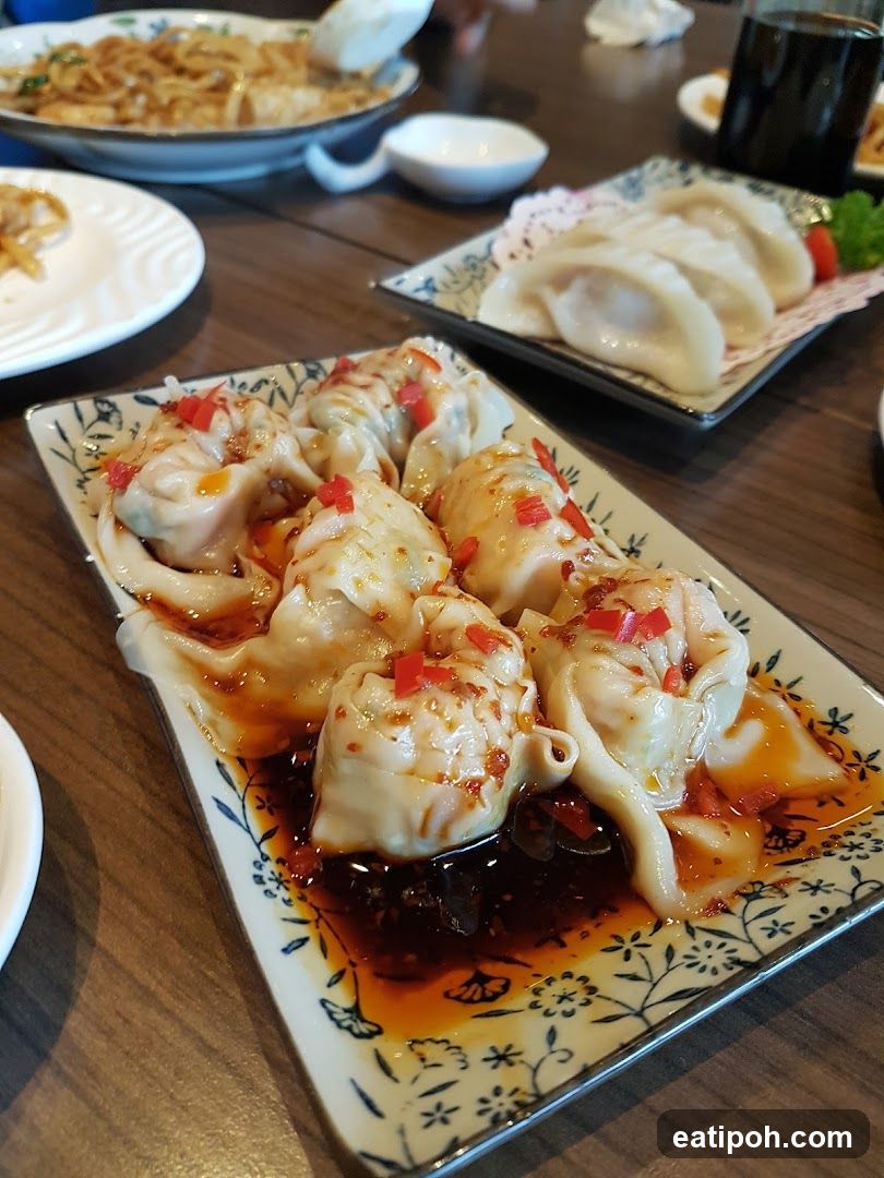 Dining Table with Chinese Dishes