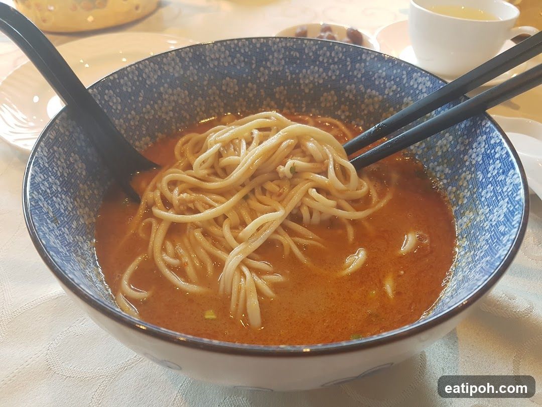Noodle Bowl on Table