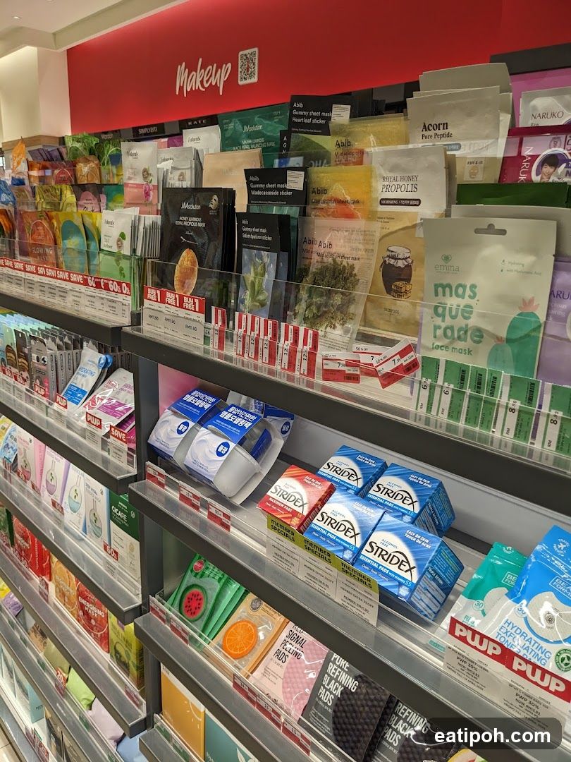 Store Interior Makeup Section