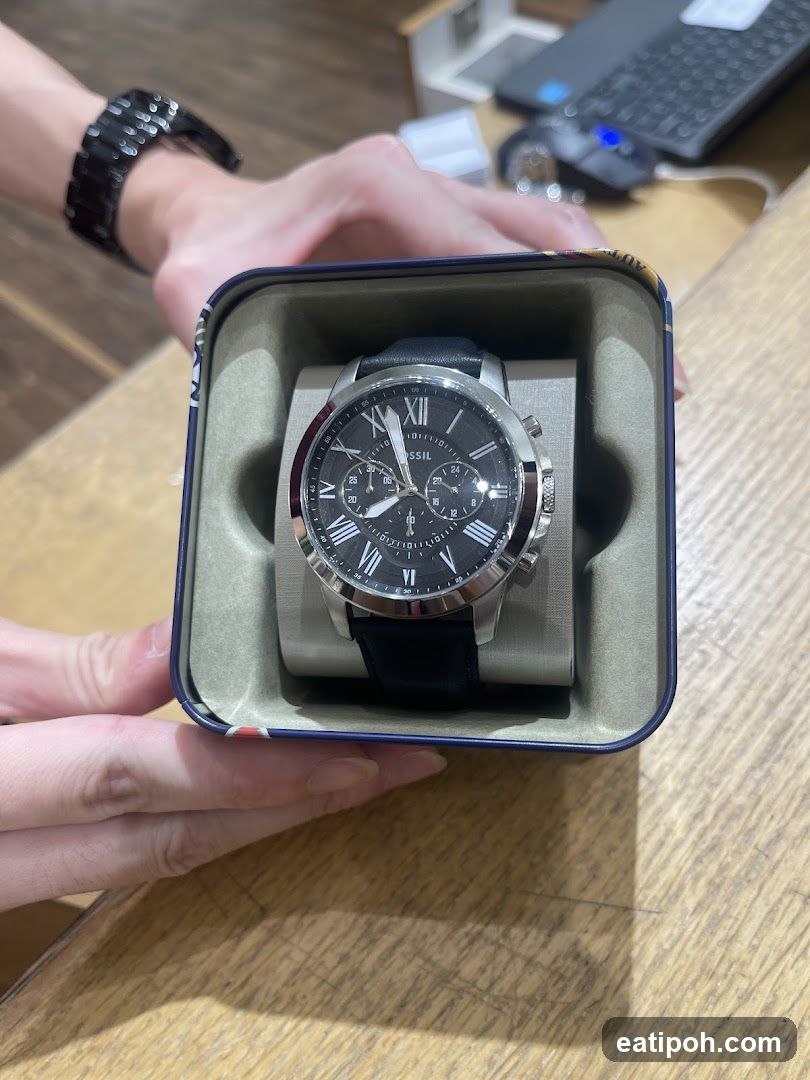 Watch Display in Box