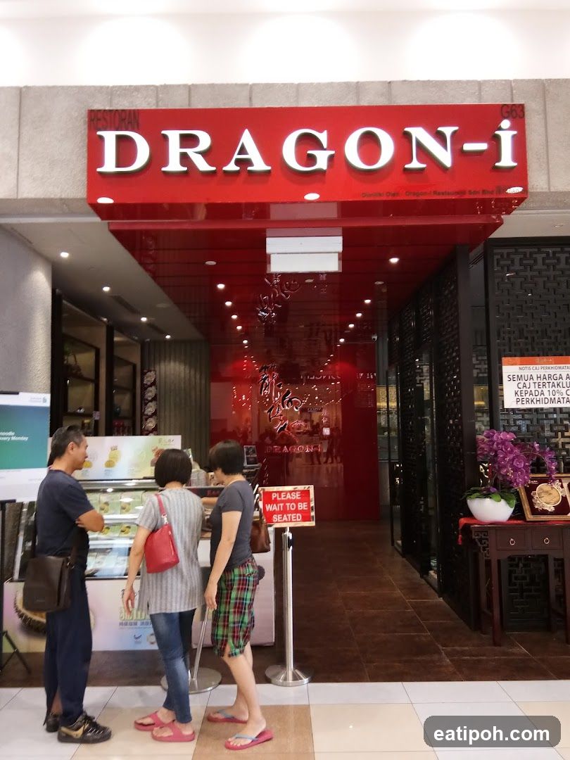 Dragon-i Restaurant Entrance