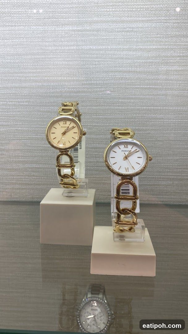Fossil Watches Display