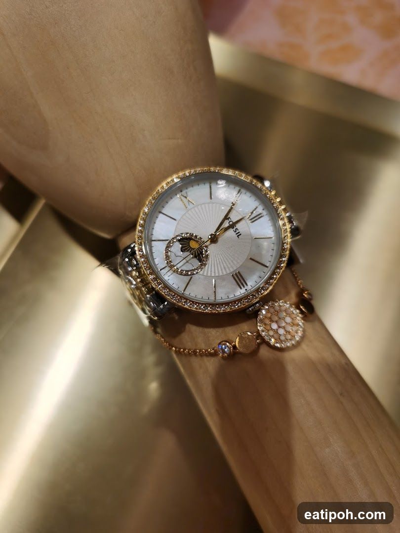 Fossil Watch Display