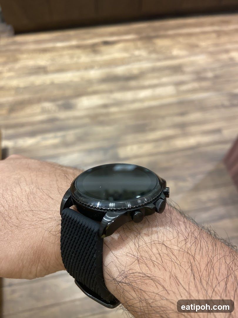 Wristwatch on Hand