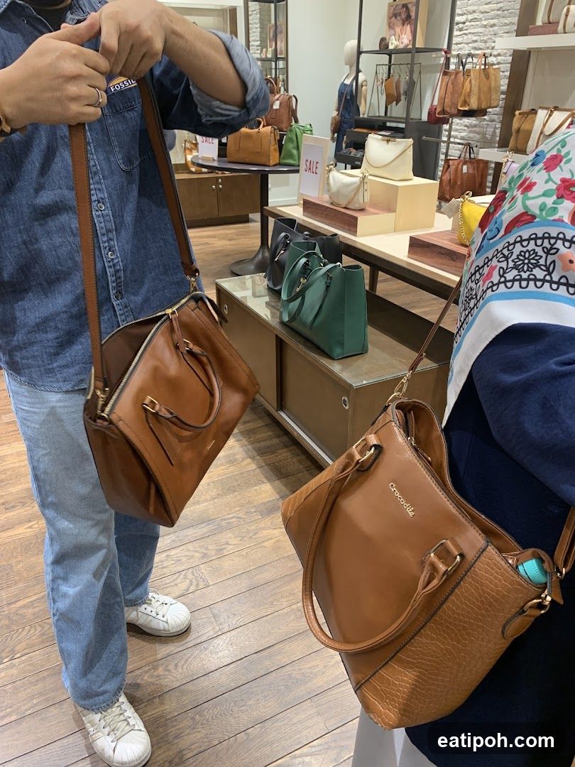 Interior of retail store
