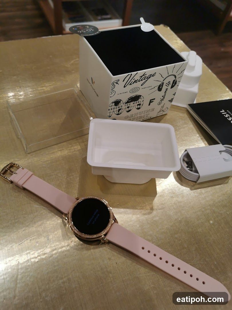 Smartwatch unboxing