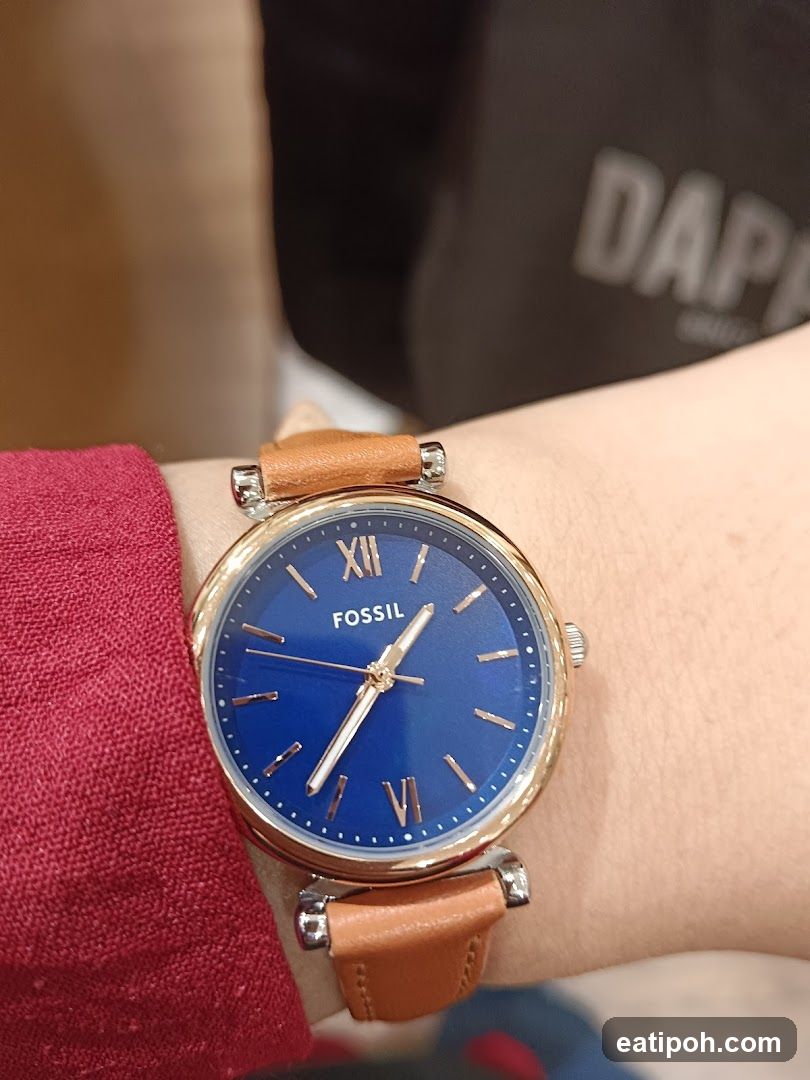 Fossil Watch on Wrist
