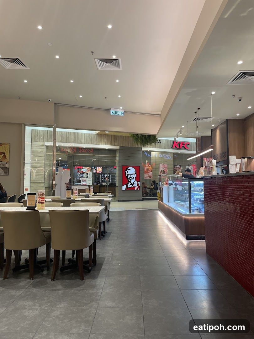 Restaurant Interior Corridor