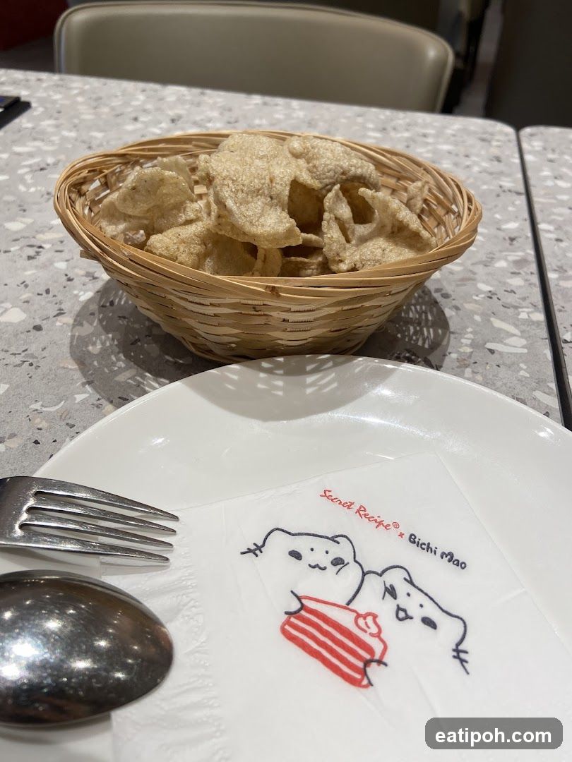 Table Setting with Snack Basket