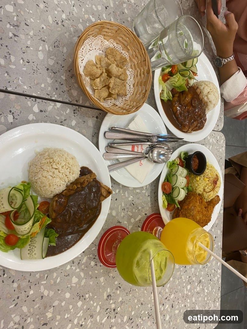 Dining Table with Meals
