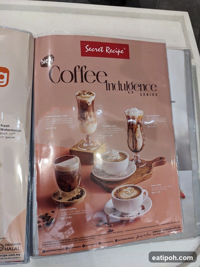 Secret Recipe Coffee Indulgence Series