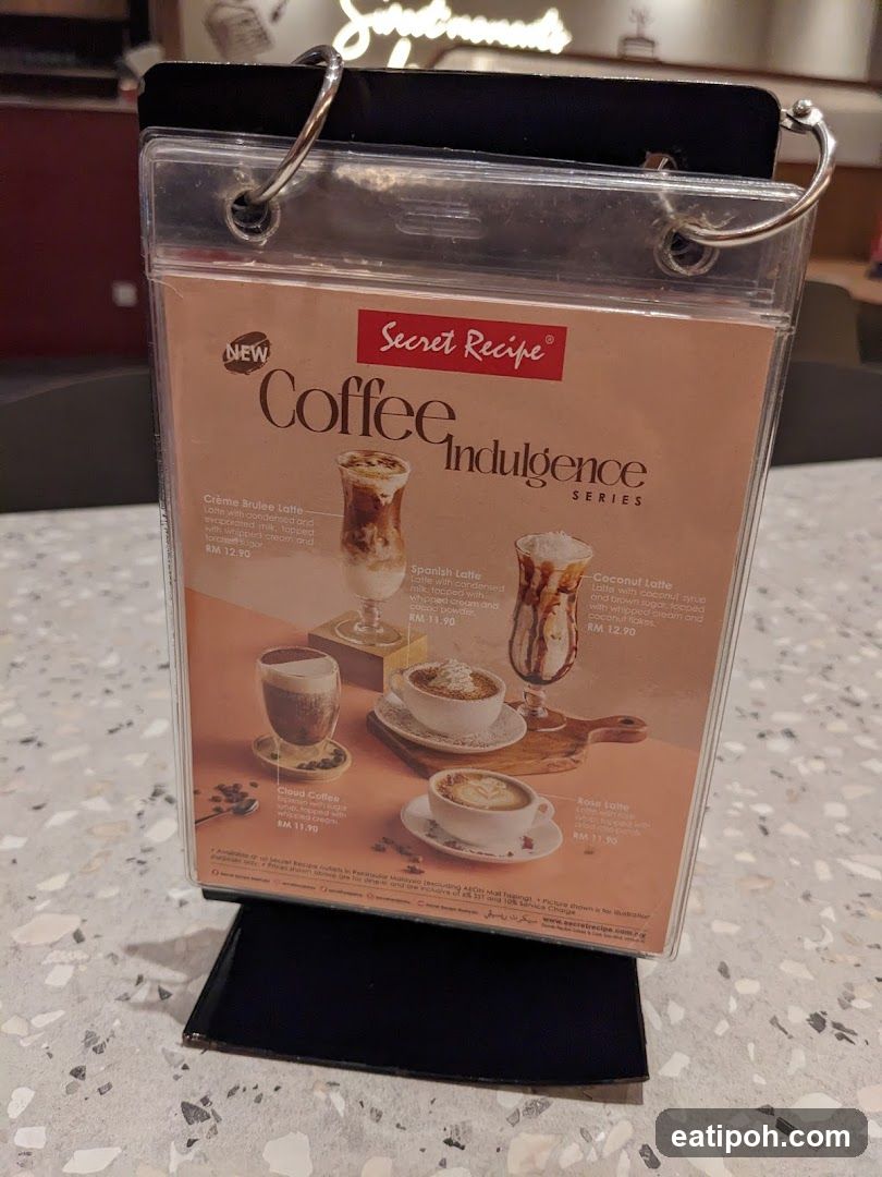 Secret Recipe Coffee Indulgence Series