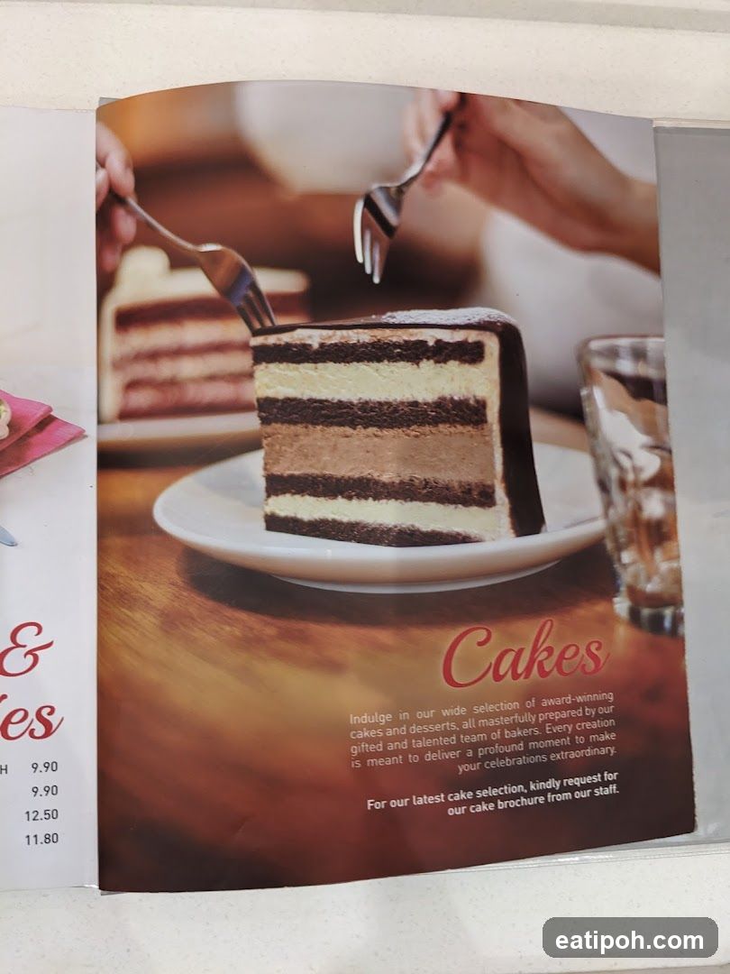Cake advertisement