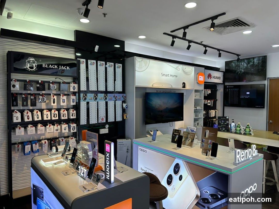 Electronics Store Interior