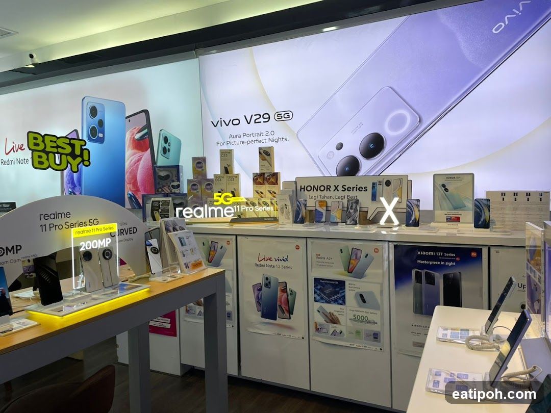 Phone Store Interior