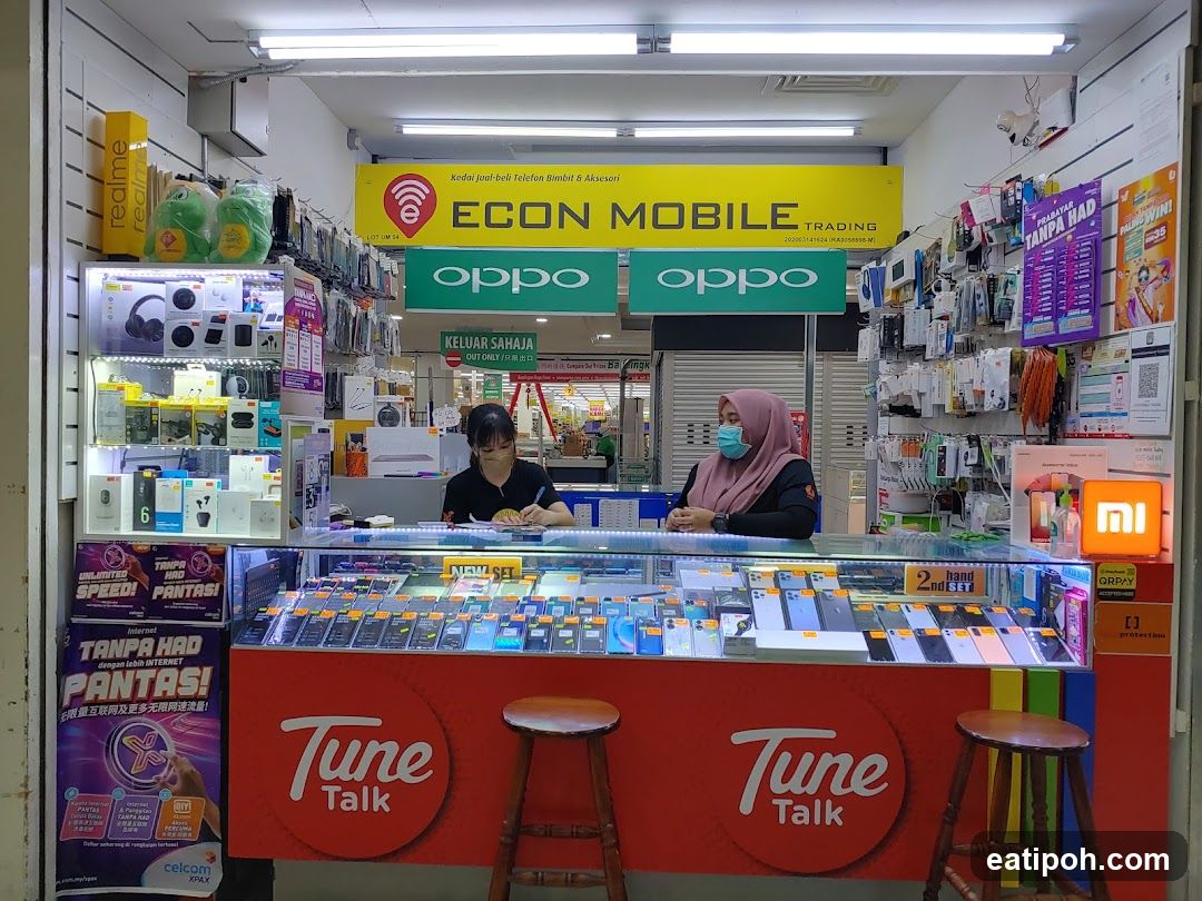 Econ Mobile Trading Store Interior