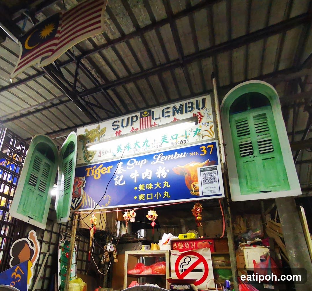 Tiger Sup Lembu No.37 Shop Front