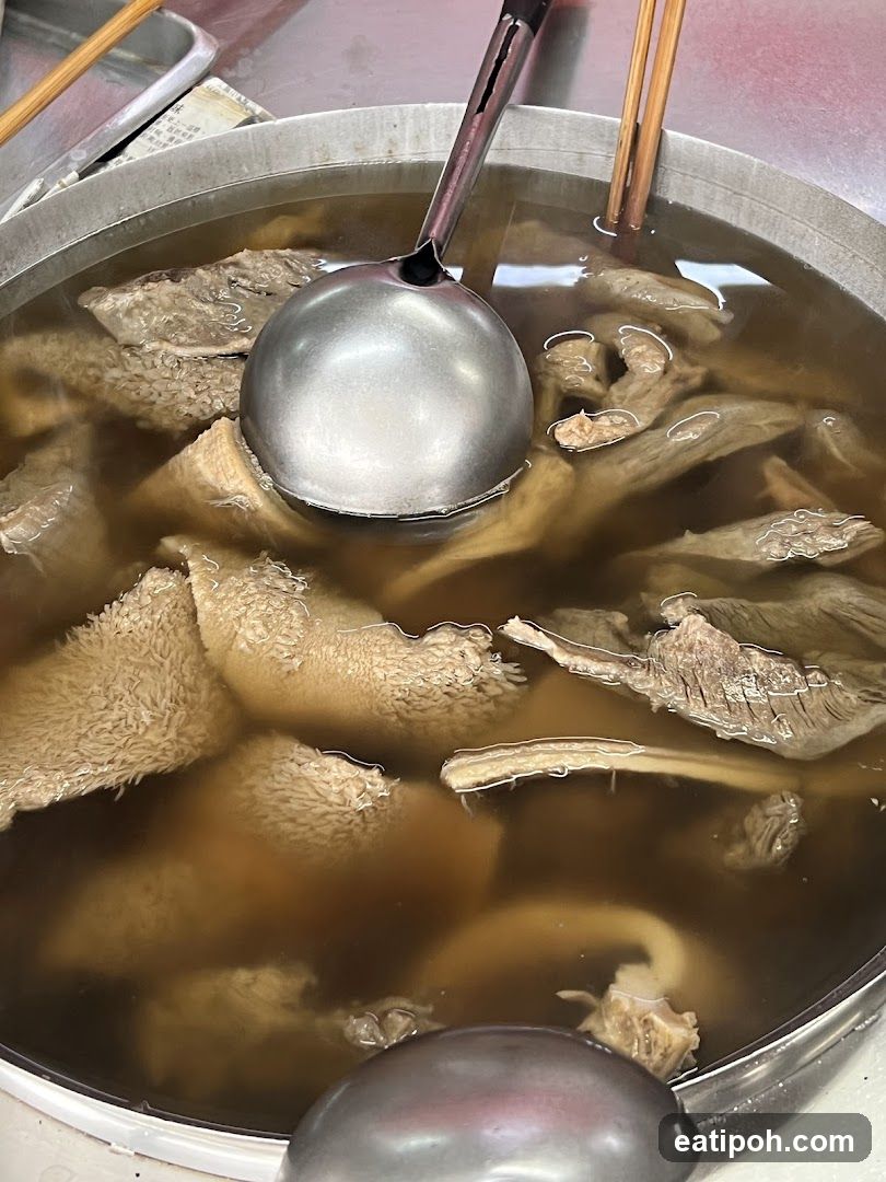 Hot Pot with Meat Pieces