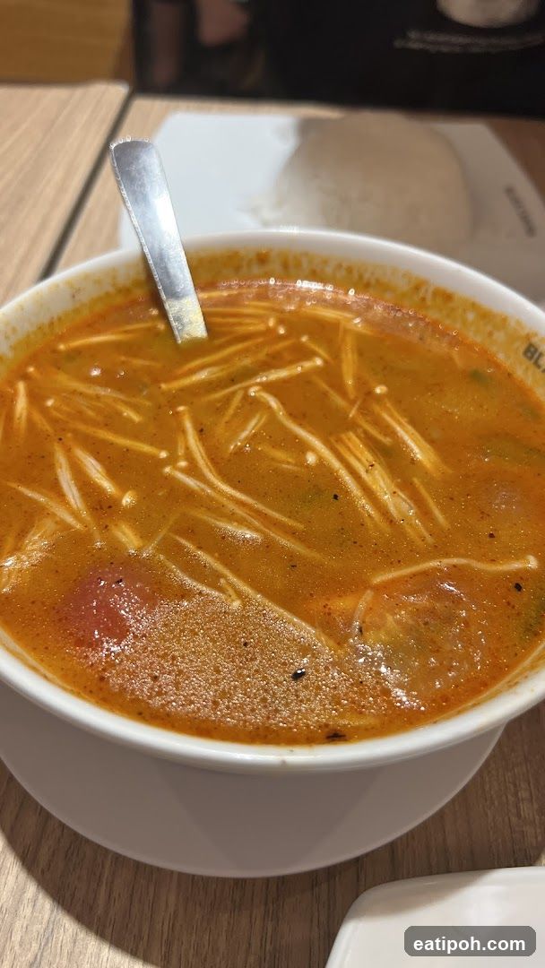 Soup Bowl on Table