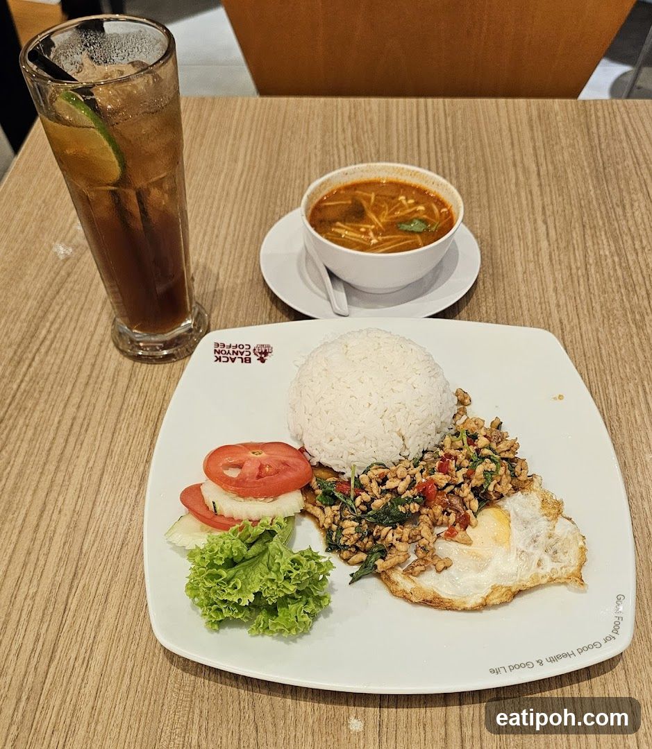 Restaurant Interior Meal Setup