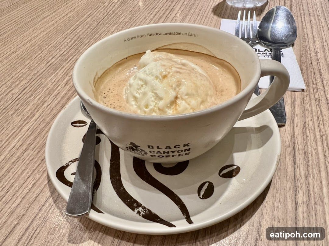 Black Canyon Coffee beverage