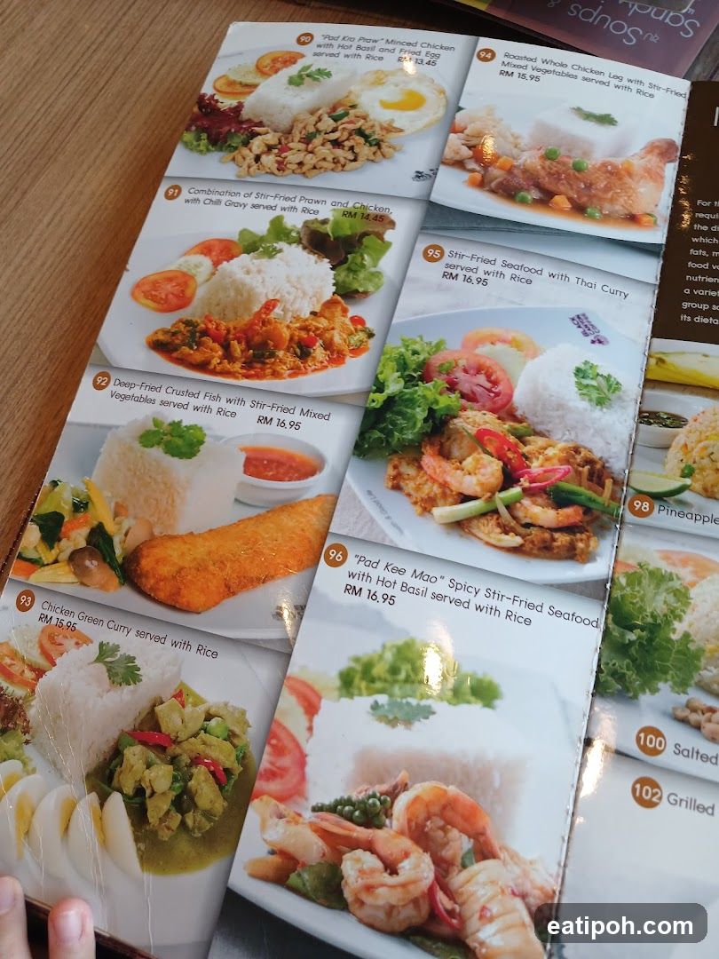 Restaurant Menu Page