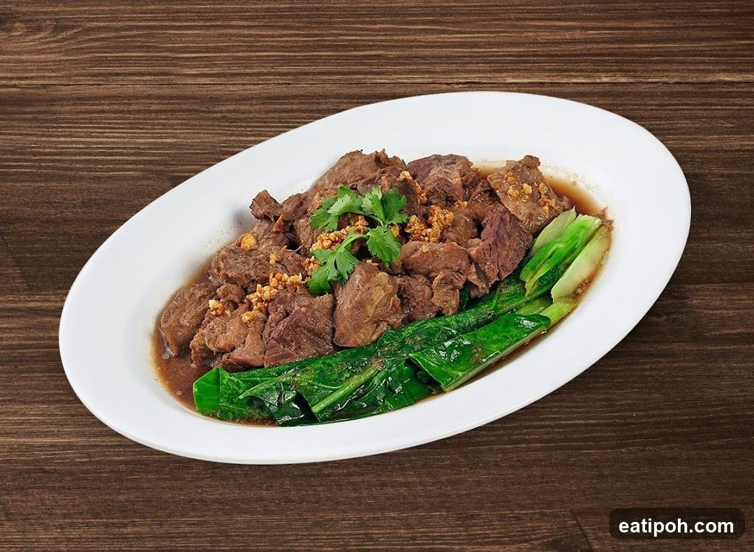 Braised Beef with Greens