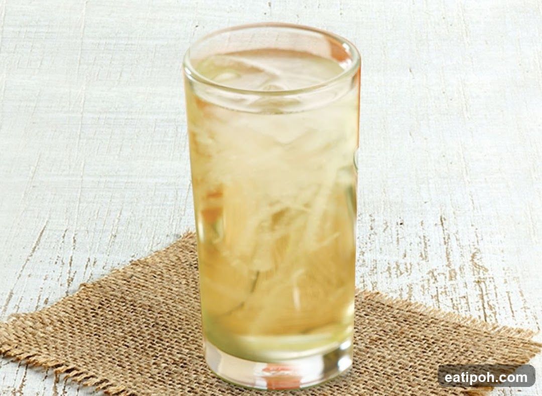 Glass of Iced Drink