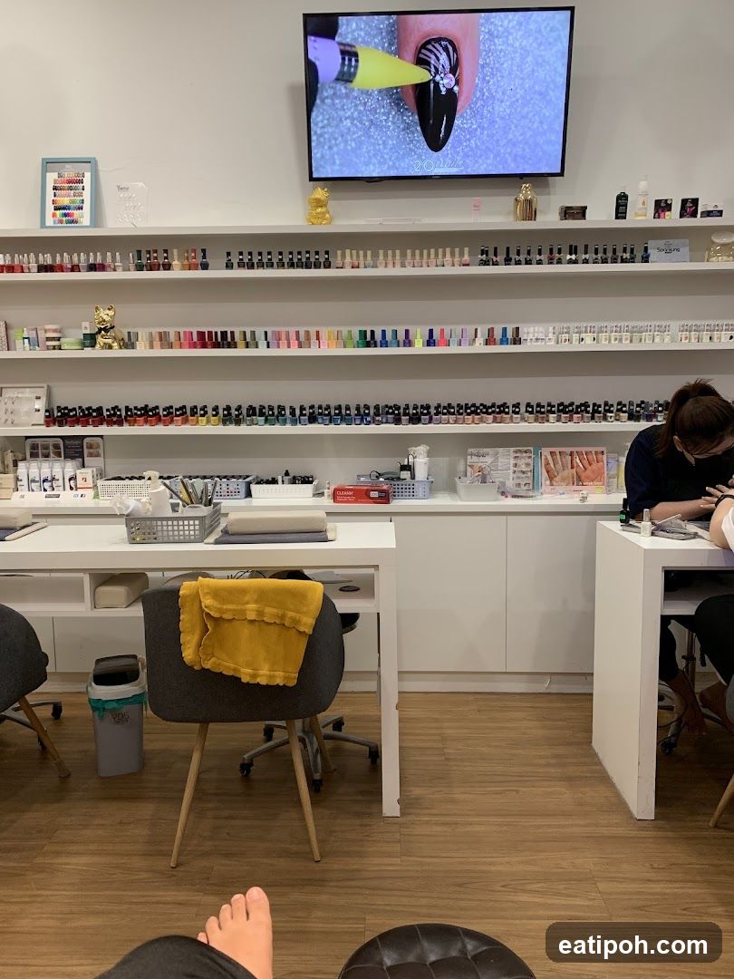 Nail Salon Interior