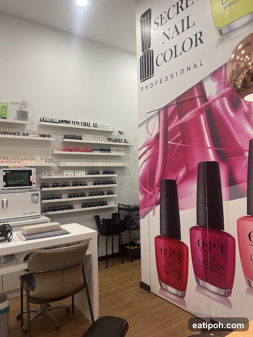 Nail Salon Interior