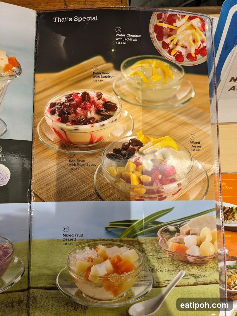 Thai's Special Desserts