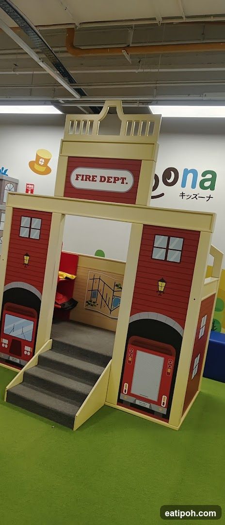 Children's Play Area Fire Department Structure