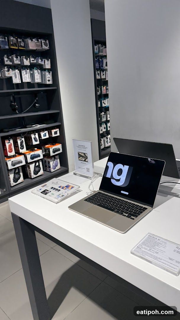 Electronics Store Display