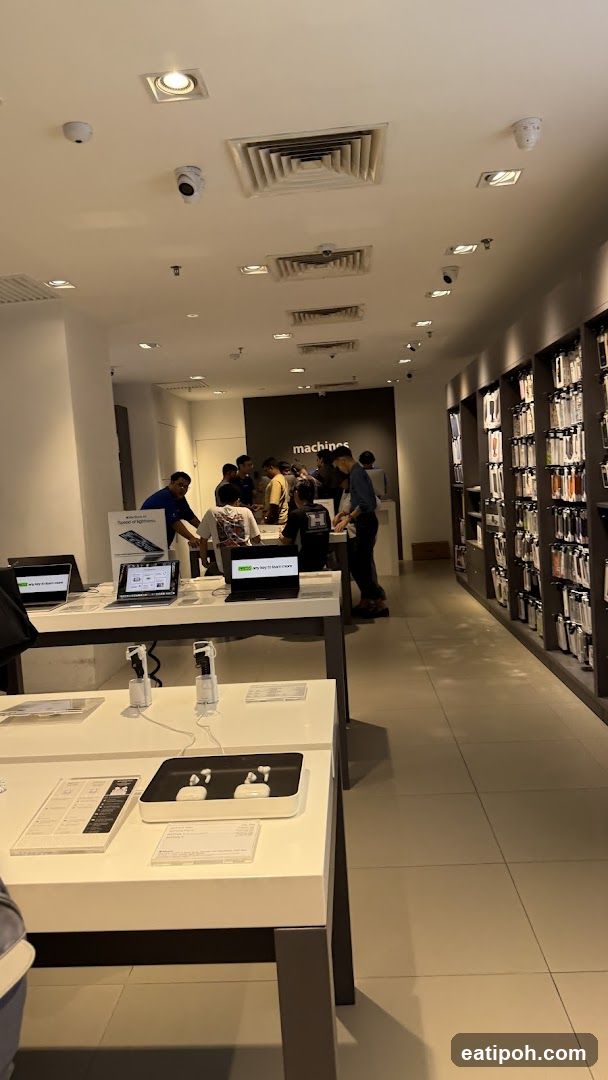 Electronics Store Interior