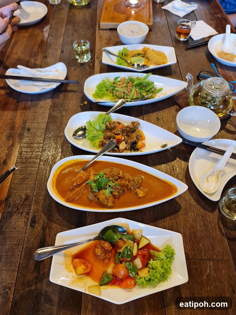 Table with food