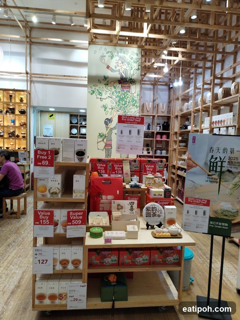 Tea Shop Display