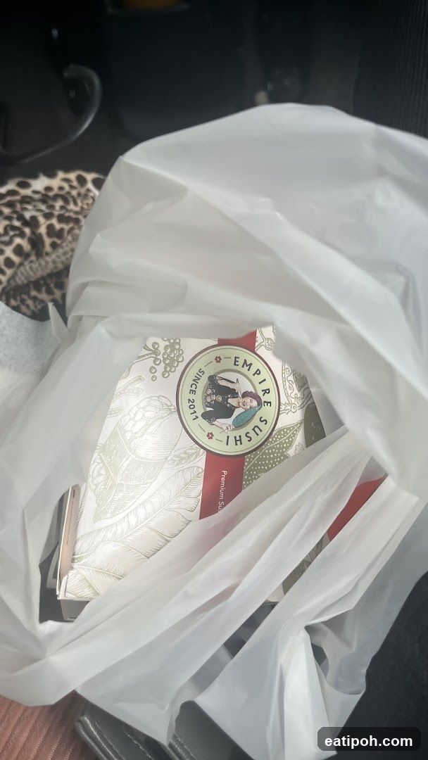 Sushi Takeout Box