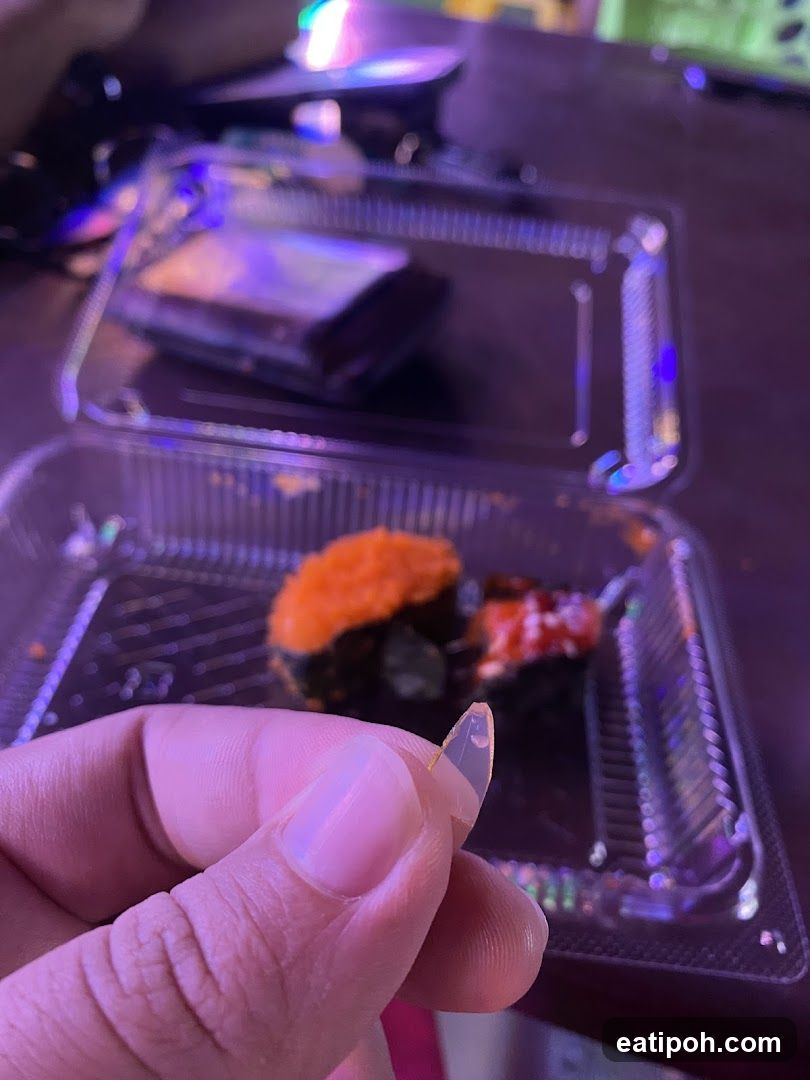 Sushi in Takeout Containers