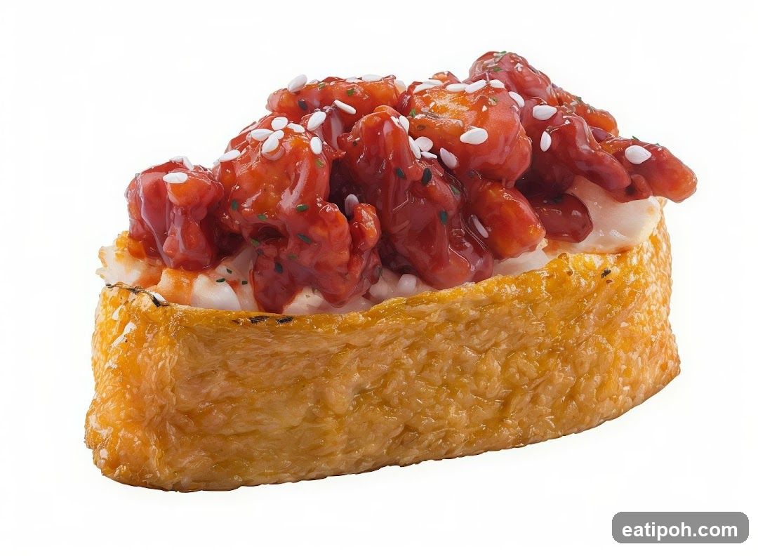 Spicy Tuna Inari Sushi