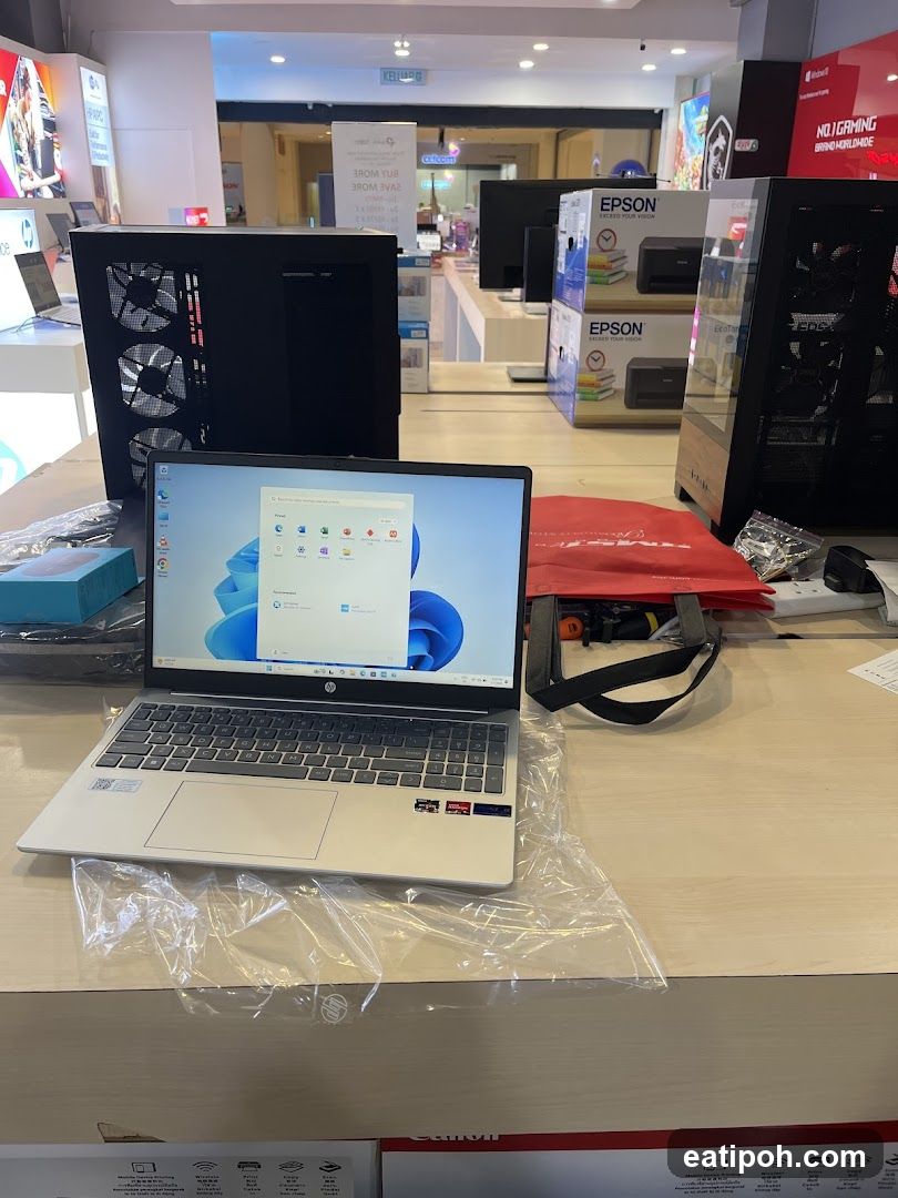 Electronics Store Display
